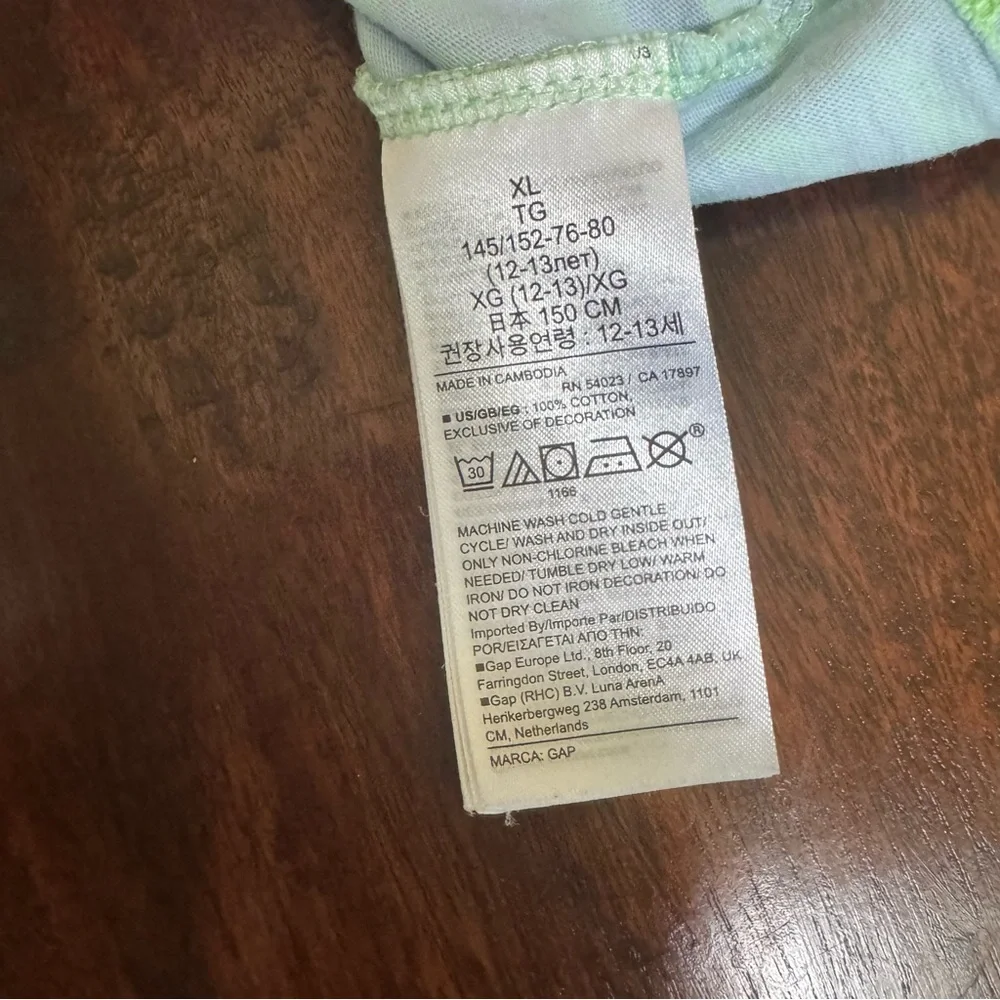 GAP Blue and Green Dress size XL (12)
